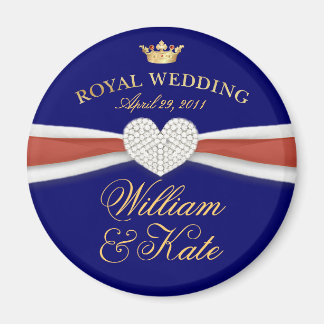 Íman William & Kate - Presente Comemorativo do Casament