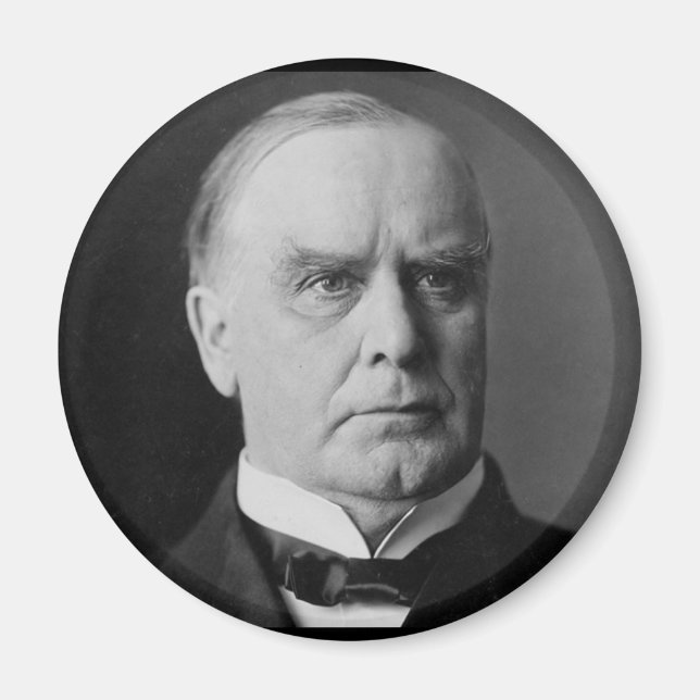Íman William Mckinley 25 (Frente)
