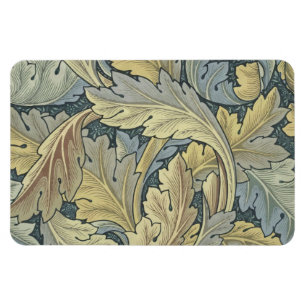 Íman William Morris Acanthus Deixa Arte Floral Nouveau