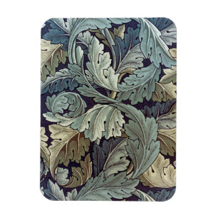 Íman William Morris Acanthus Wallpaper Folhas