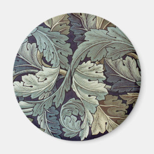 Íman William Morris Acanthus Wallpaper Folhas