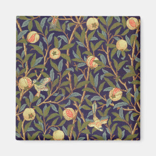 Íman William Morris Bird E Pomegranate Vintage Art