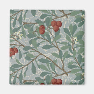 Íman William Morris Decorative Art Arbutus Pattern