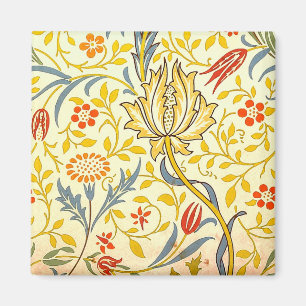 Íman William Morris Flora Floral Wallpaper Padrão