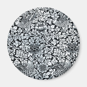 Íman William Morris Floral Pattern Bird Anenome