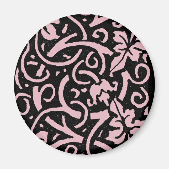 Íman William Morris Grapevine Vine Leaf Patterno (Frente)