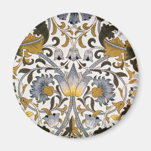 Íman william morris lodden floral flor têxtil