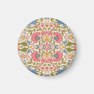 Íman William Morris Lodden Padrão Floral Pastel