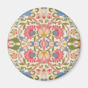 Íman William Morris Lodden Padrão Floral Pastel