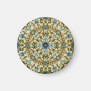 Íman William Morris - Padrão antigo de vinha e flores 1