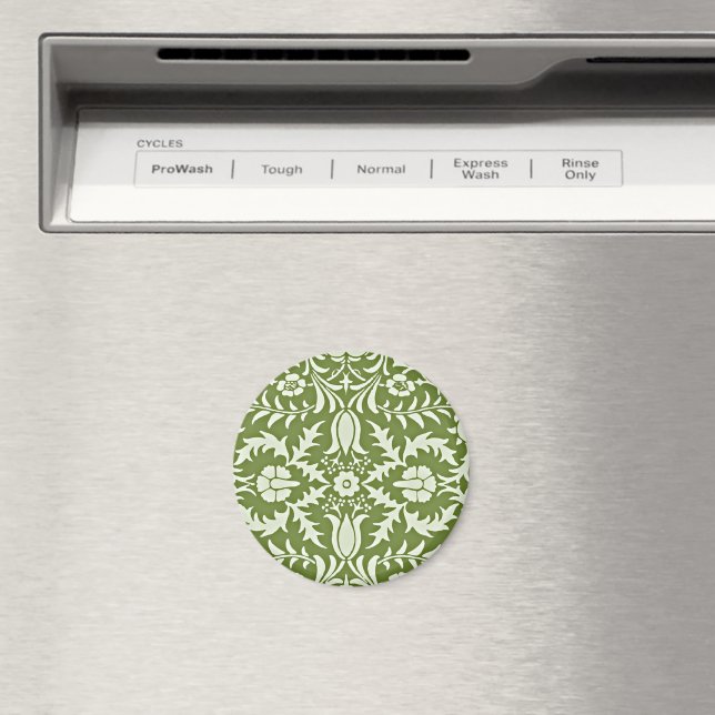 Íman William Morris, padrão floral vintage, (In Situ (Dishwasher))