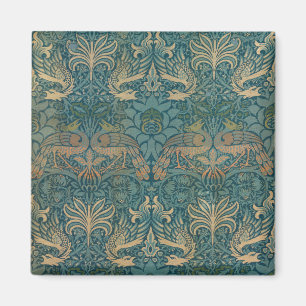 Íman William Morris Peacock e Dragon Textile Design