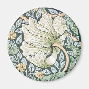 Íman William Morris Pimpernel Art Floral Design