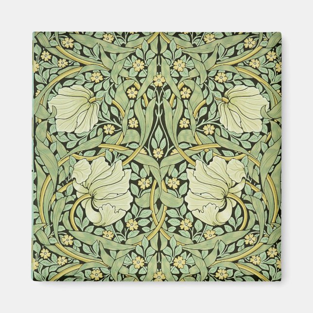 Íman William Morris, Pimpernel em Verde, (Frente)