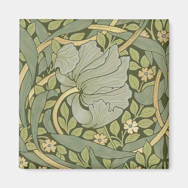 Íman William Morris Pimpernel Vintage Magnet (Frente)