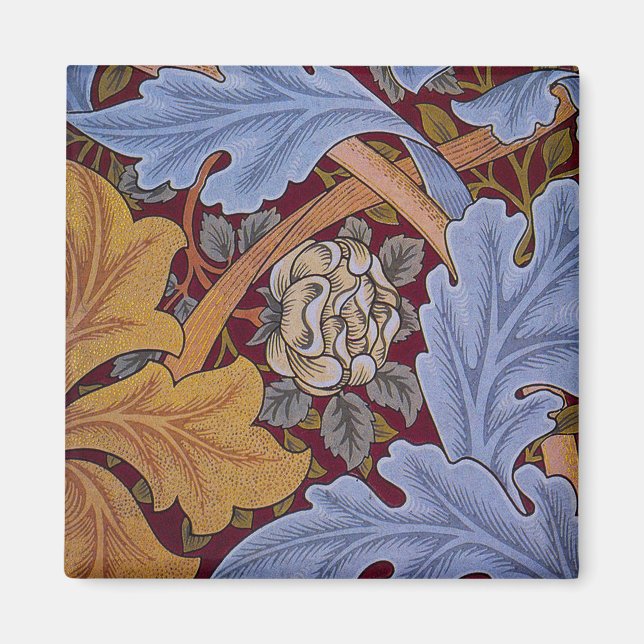 Íman William Morris Rua James Acanthus Wallpaper (Frente)