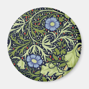Íman William Morris Seaweed Flor Antiquado