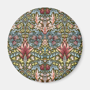 Íman William Morris Snakeshead Padrão Floral