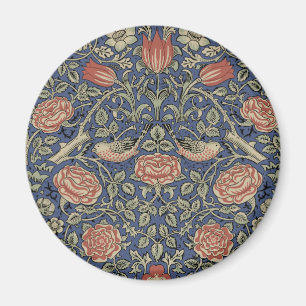 Íman William Morris Tudor Rosa Wallpaper Trabalho de ar