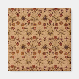 Íman William Morris Vintage Tecido Art Magnets 29