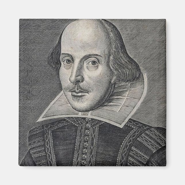 Íman William Shakespeare Portrait (Frente)