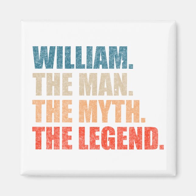 Íman William The Man The Myth A Lenda (Frente)