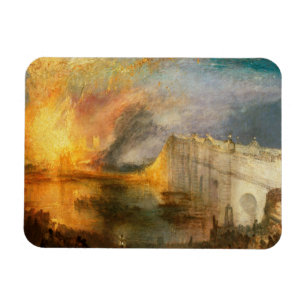 Íman William Turner - A Queima do Parlamento