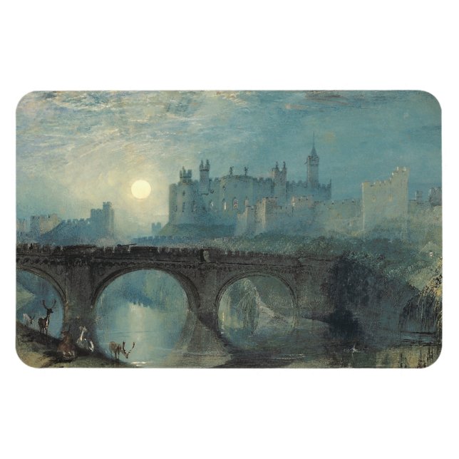 Íman William Turner Alnwick Castle (Horizontal)