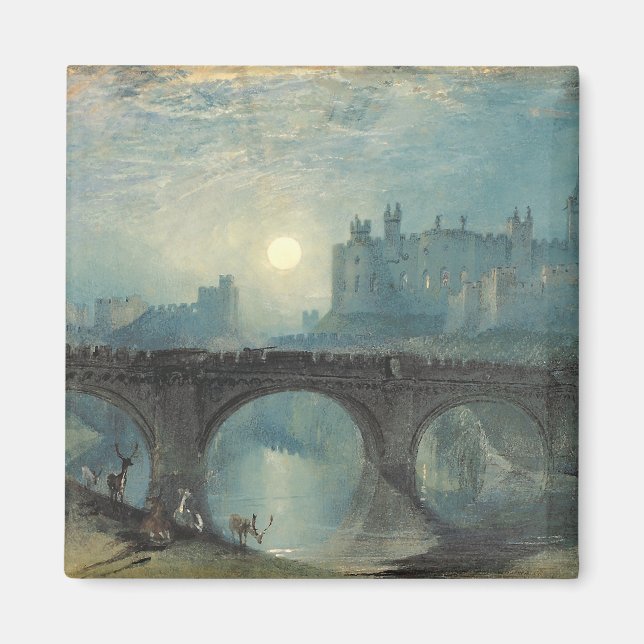 Íman William Turner Alnwick Castle (Frente)
