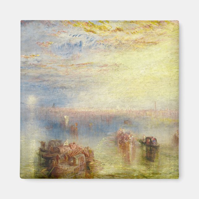 Íman William Turner - Aproximação a Veneza (Frente)