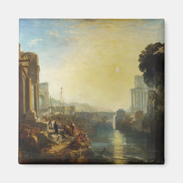 Íman William Turner - Dido building Carthage (Frente)
