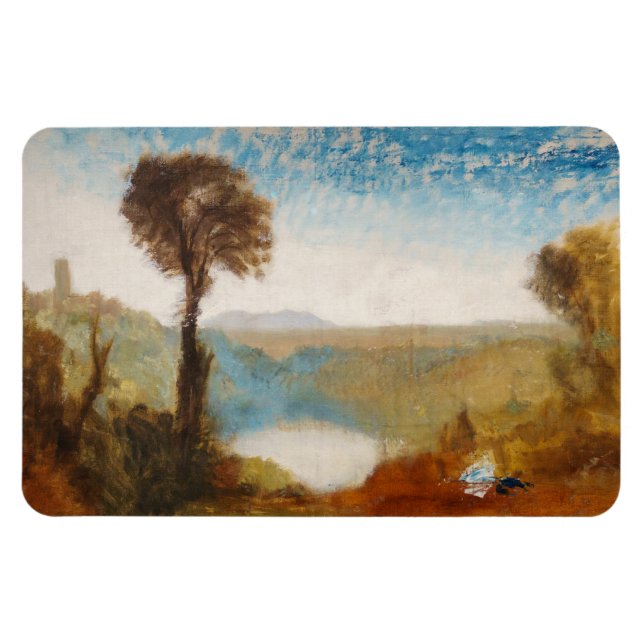Íman William Turner - Lago Nemi (Horizontal)