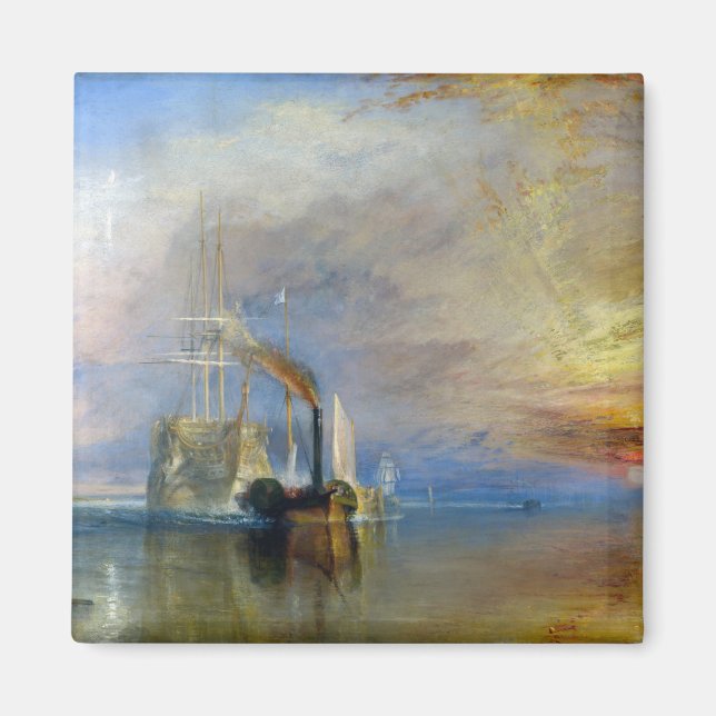 Íman William Turner - O Fighting Temeraire (Frente)