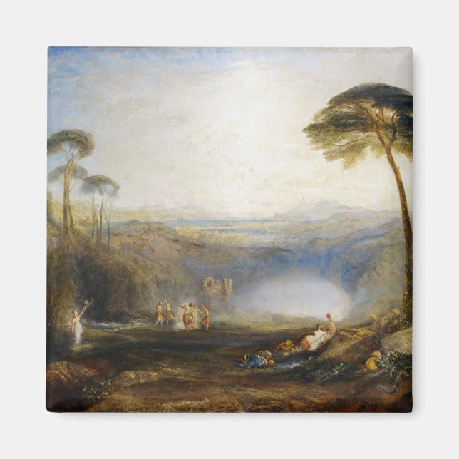 Íman William Turner - O Ramo Dourado (Frente)