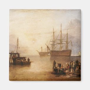 Íman William Turner - O Sol se Pondo Através do Vapor