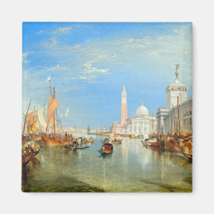 Íman William Turner - Veneza, A Dogana e San Giorgio