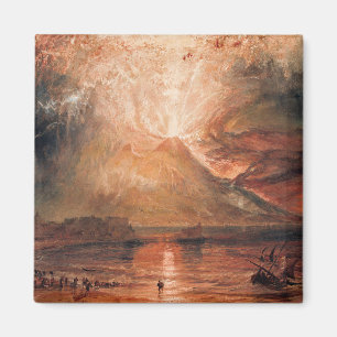 Íman William Turner - Vesúvio em Erupção
