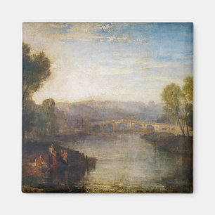 Íman William Turner - Vista da Colina e da Ponte de Ric