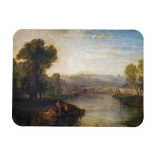 Íman William Turner - Vista da Colina e da Ponte de Ric
