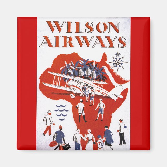 Íman Wilson Airways ~ África (Frente)