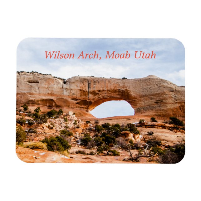 Íman Wilson Arch, Moab Utah - Imagem Flexível de Fotos (Horizontal)
