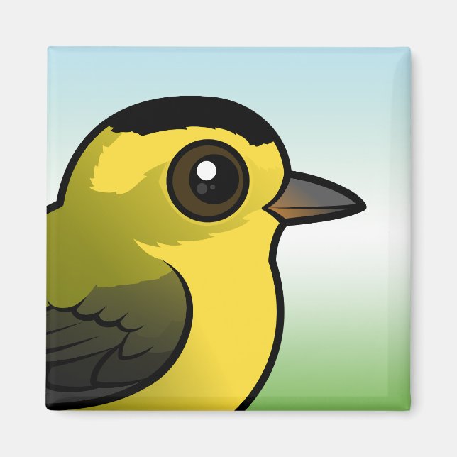 Íman Wilson's Warbler (Frente)