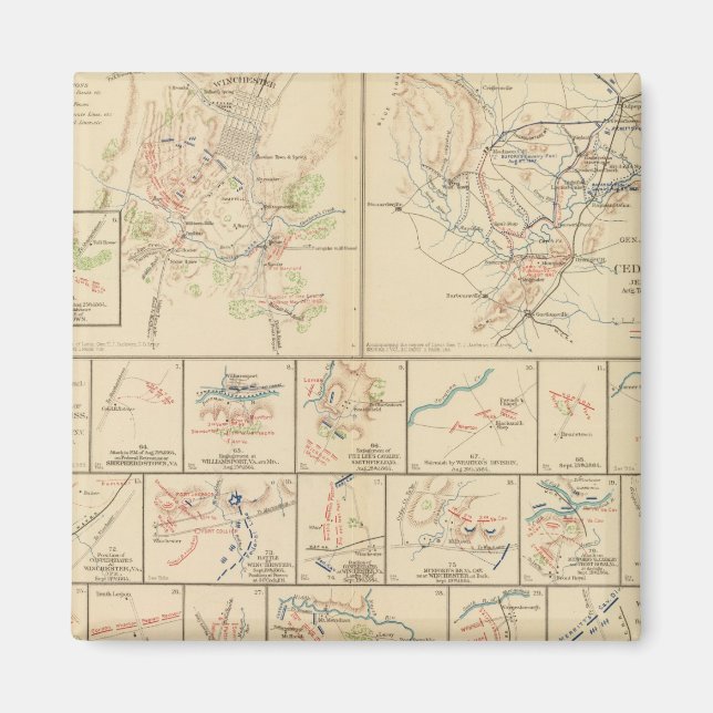 Íman Winchester, Cedar Run, Port Republic, Va (Frente)