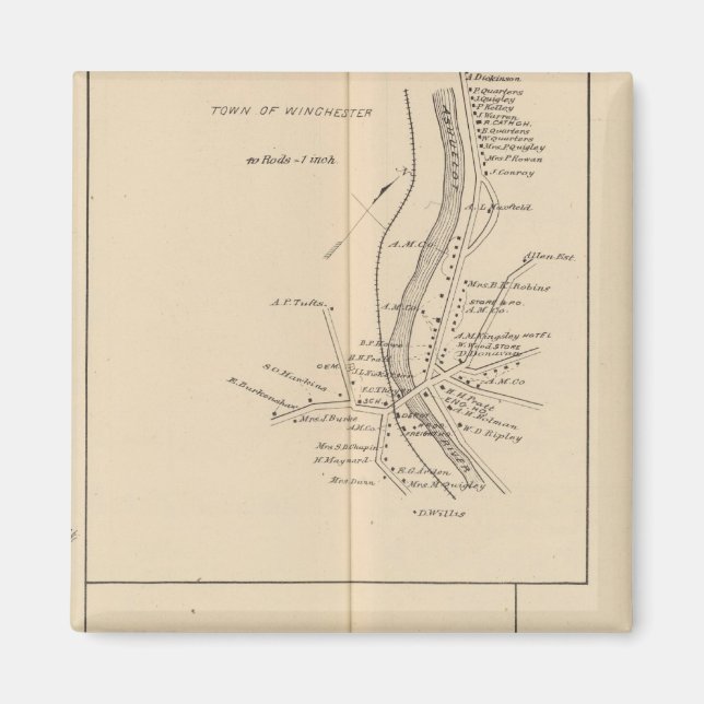 Íman Winchester, Winchester PO (Frente)