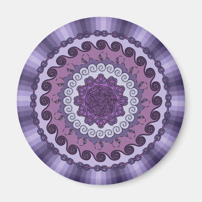Íman Wind Mandala Magnet (Frente)