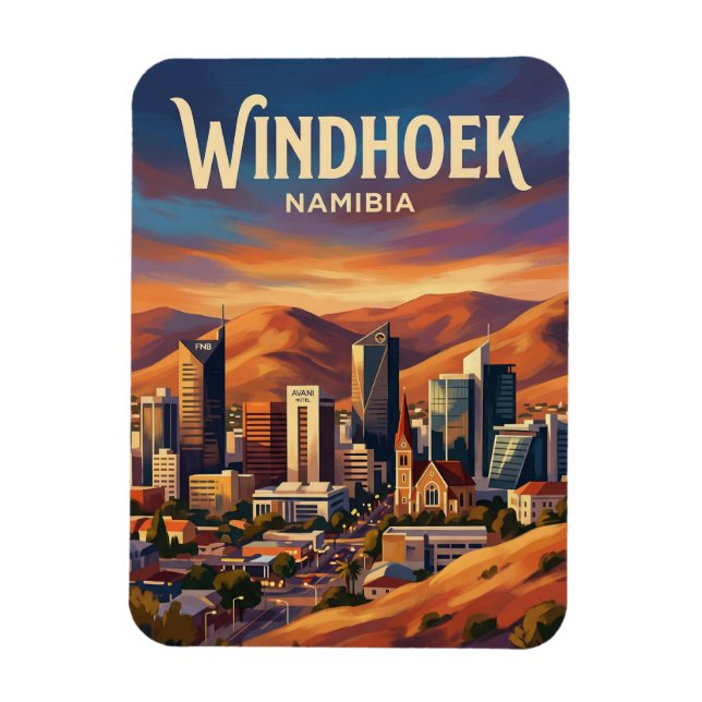 Íman Windhoek Avenida da Independência Namíbia (Vertical)