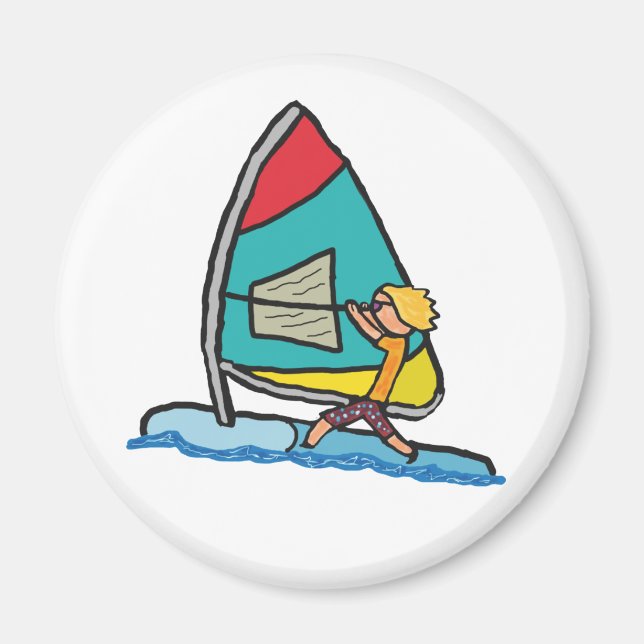 Íman Windsurfing (Frente)