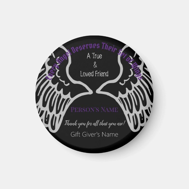 Íman Wings Magnet por HAMbyWG (Frente)