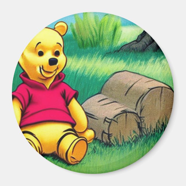 Íman Winnie, o Pooh 5. (Frente)