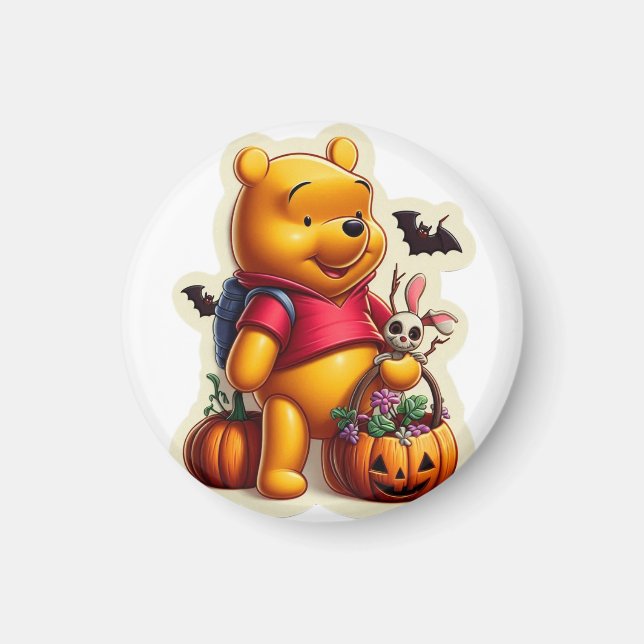 Íman Winnie the Pooh halloween (Frente)